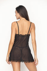 BABYDOLL CHARLIZE NEGRO