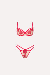 SET AGUSTINA ROJO CEREZA