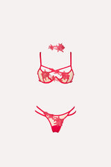 SET MIKAELA ROJO CEREZA