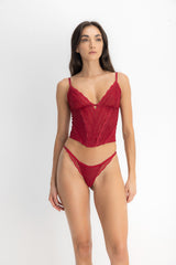 SET ROMINA ROJO CHERRY