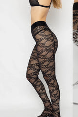 MEDIAS PANTALON NINA NEGRO