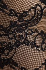 MEDIAS PANTALON NINA NEGRO