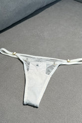 PANTY TANGA DAKOTA MARFIL