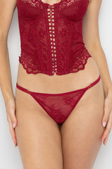 PANTY JULIA ROJO CHERRY