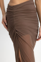 SET CORSET & FALDA AISA ESPRESSO