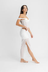 SET CORSET & FALDA AISA MARFIL