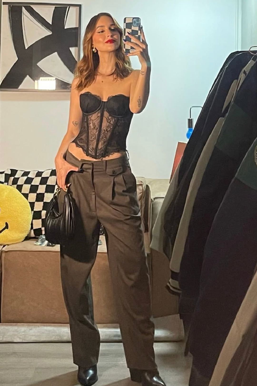 AGNES BLACK CORSE
