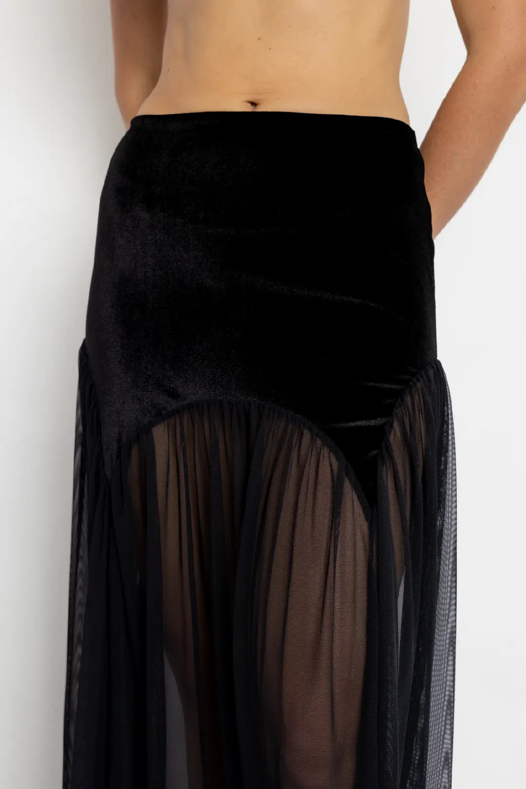 FALDA SUZETTE NEGRO
