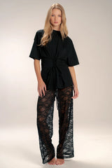 PANTALON DEMI NEGRO